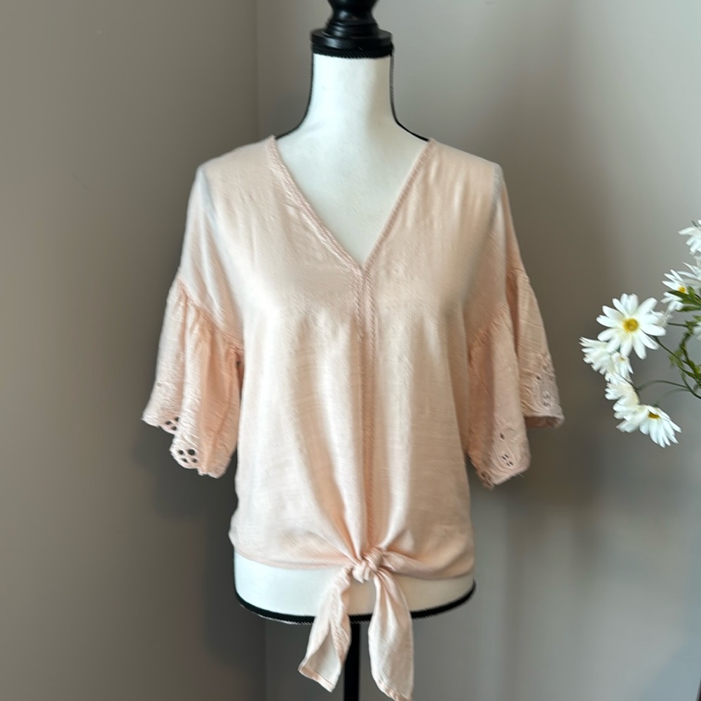 Max Studio Women’s Tie Blouse Size XS